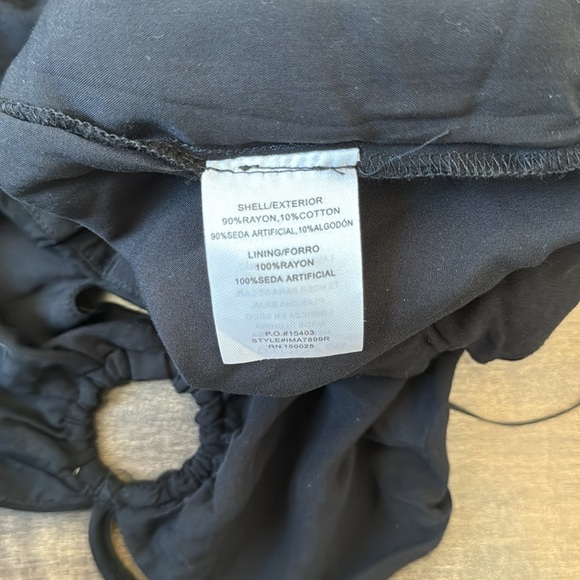 Halter top black pantsuit - Picture 7 of 7